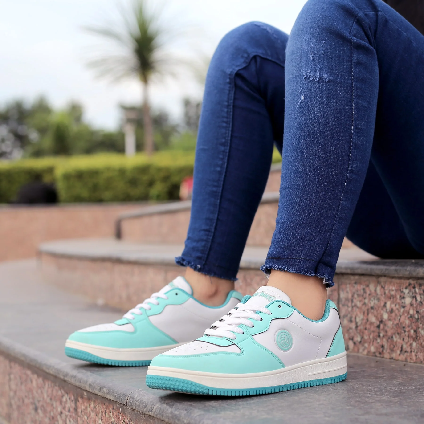 Bacca Bucci EMILY Low-top Flat Sole Sneakers For Women - Image 14