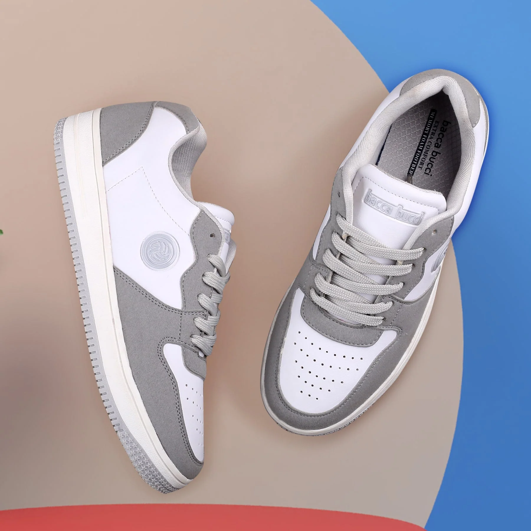 Bacca Bucci EMILY Low-top Flat Sole Sneakers For Women - Image 3