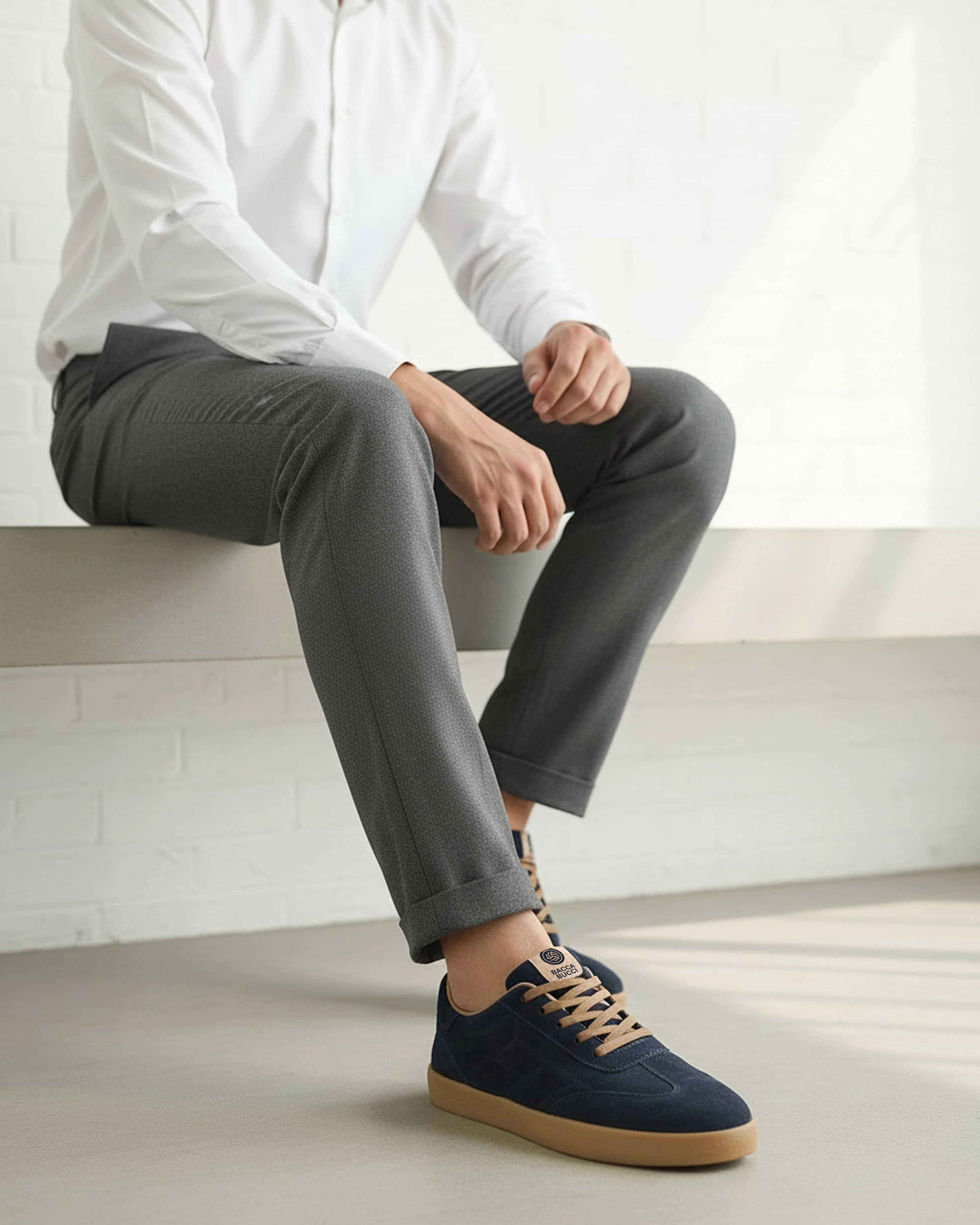Bacca Bucci Fresco – Suede Low-Top Sneakers for the Urban Nomad - Image 13