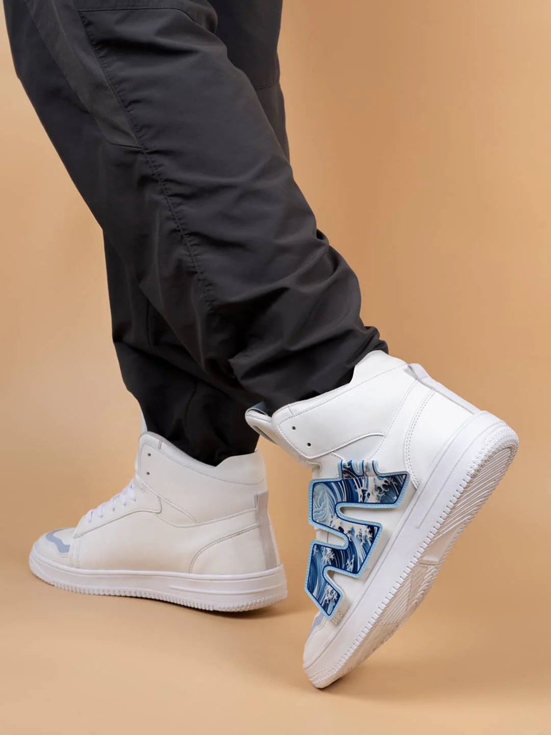 Bacca Bucci High-Top PATCH-PLAY Men's Sneakers - Image 12