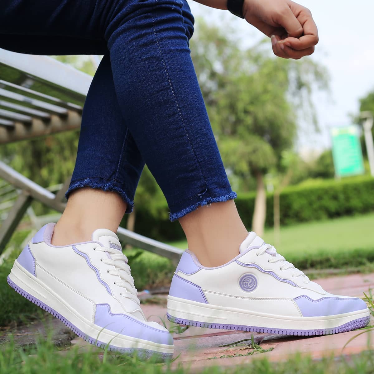 Bacca Bucci INFINITY Low Top Flat Sole Fashion Women's Sneakers - Image 10