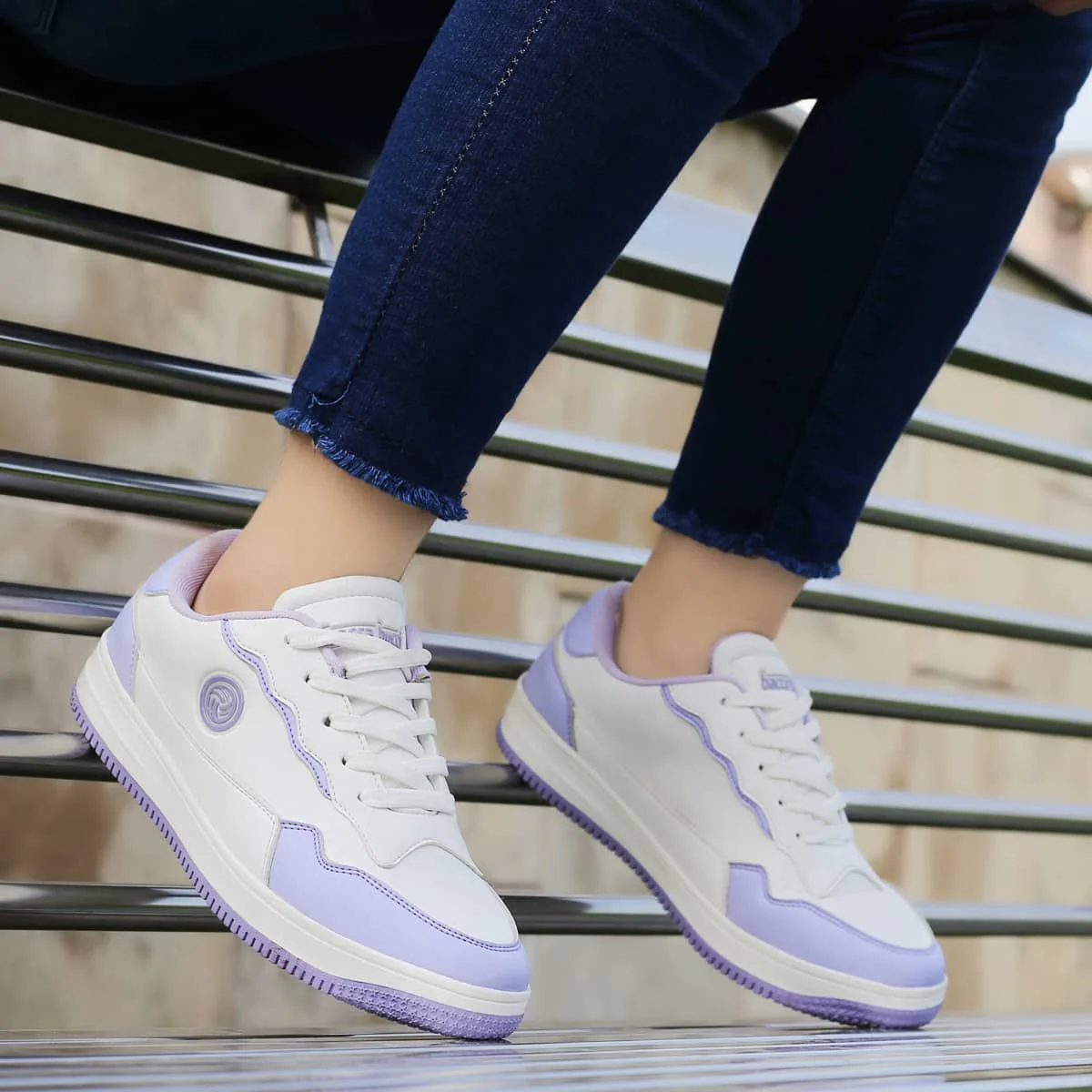 Bacca Bucci INFINITY Low Top Flat Sole Fashion Women's Sneakers - Image 16