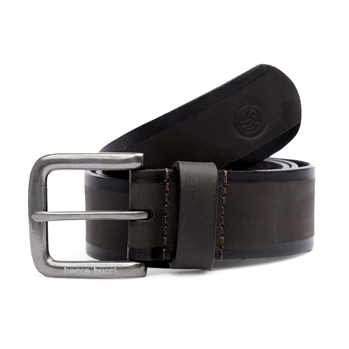 Bacca Bucci Men's Genuine Leather Casual Jeans Belt - Image 7