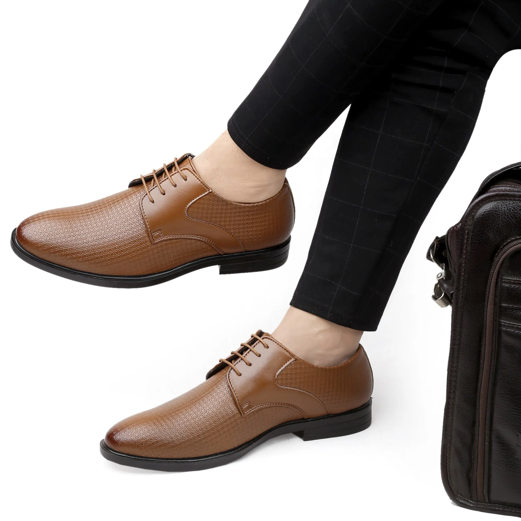Bacca Bucci OSLO Formal Shoes with Superior Comfort | All Day Wear Office Or Party Lace-up Shoes - Image 9