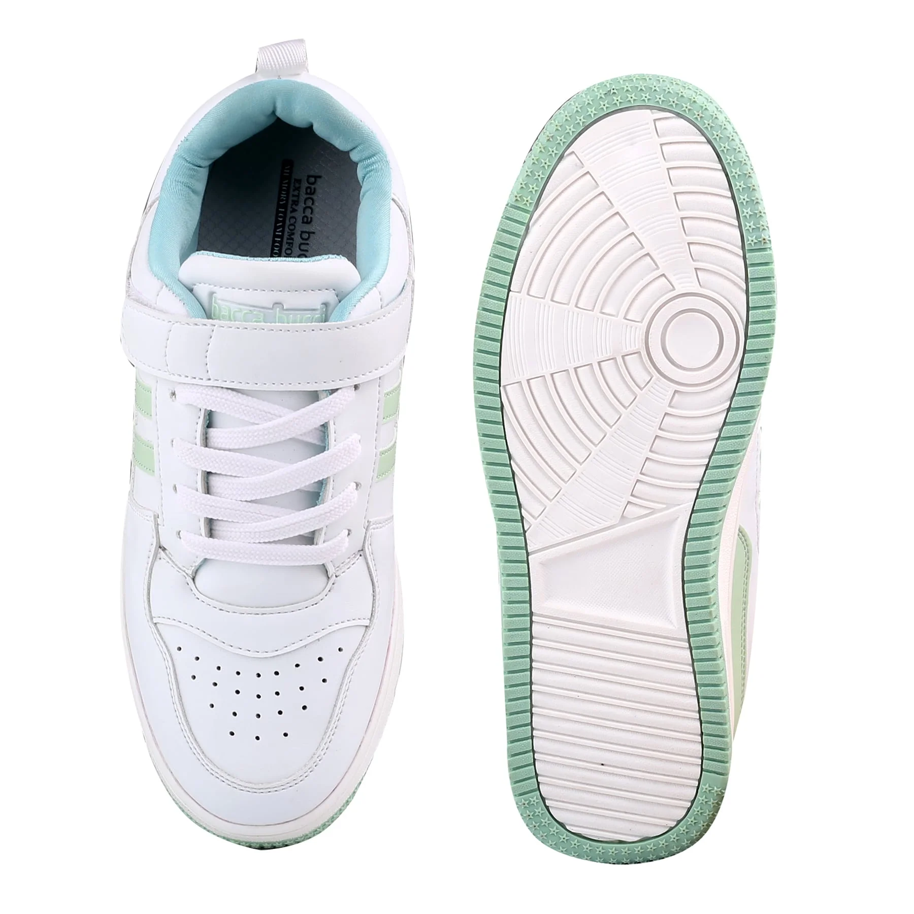 Bacca Bucci PHOENIX Low-Top Fashion Women's Sneakers with Hook & Loop Closure - Image 18
