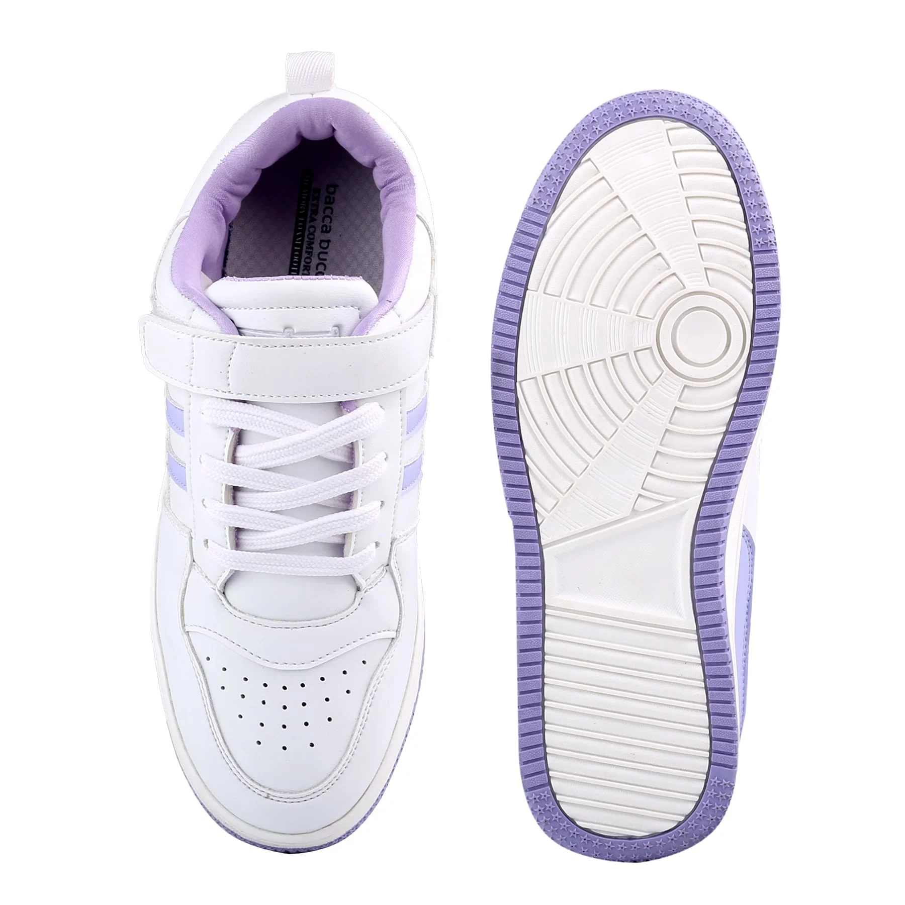 Bacca Bucci PHOENIX Low-Top Fashion Women's Sneakers with Hook & Loop Closure - Image 24