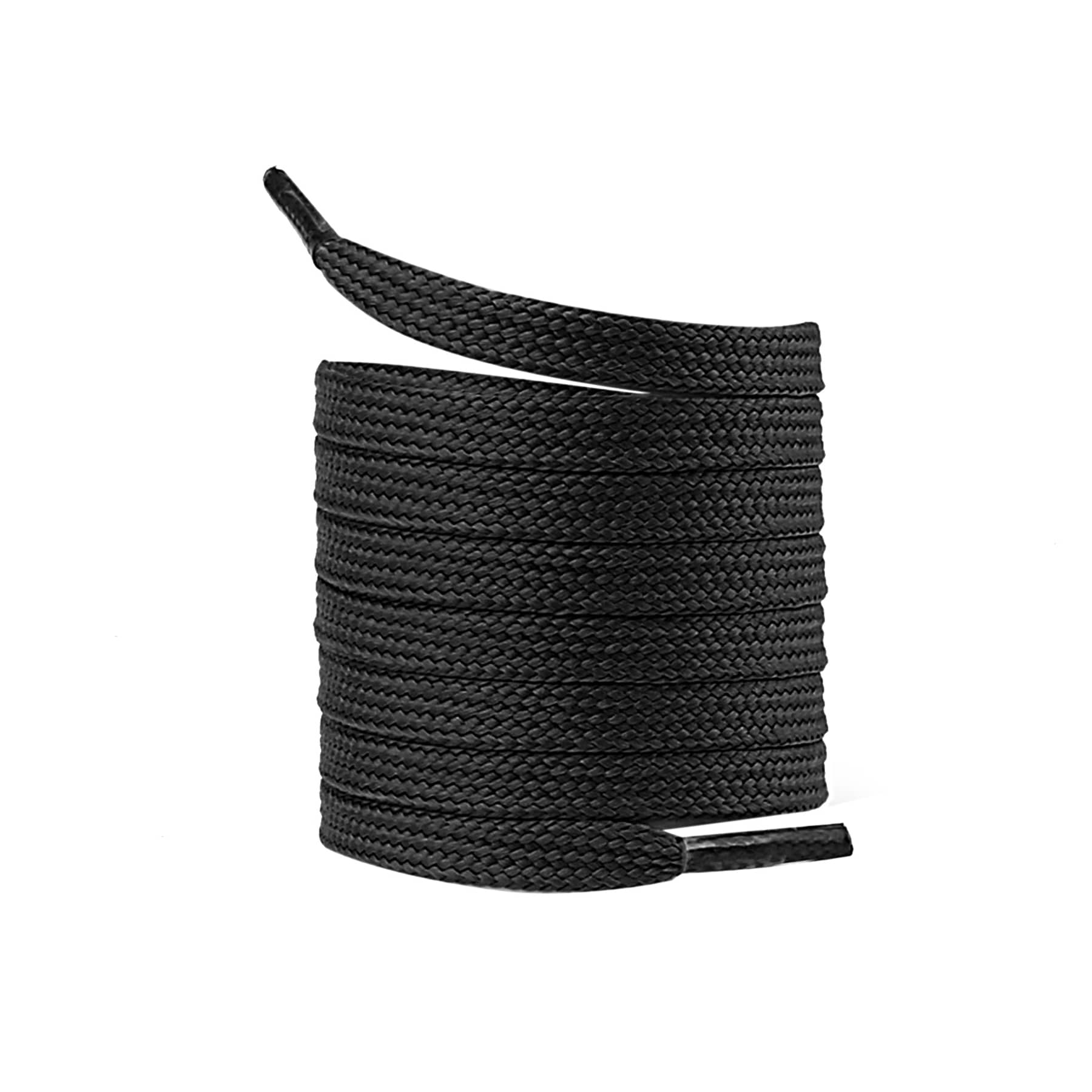 Bacca Bucci Sneaker Shoe Laces | Flat | Black-Olive - Image 5