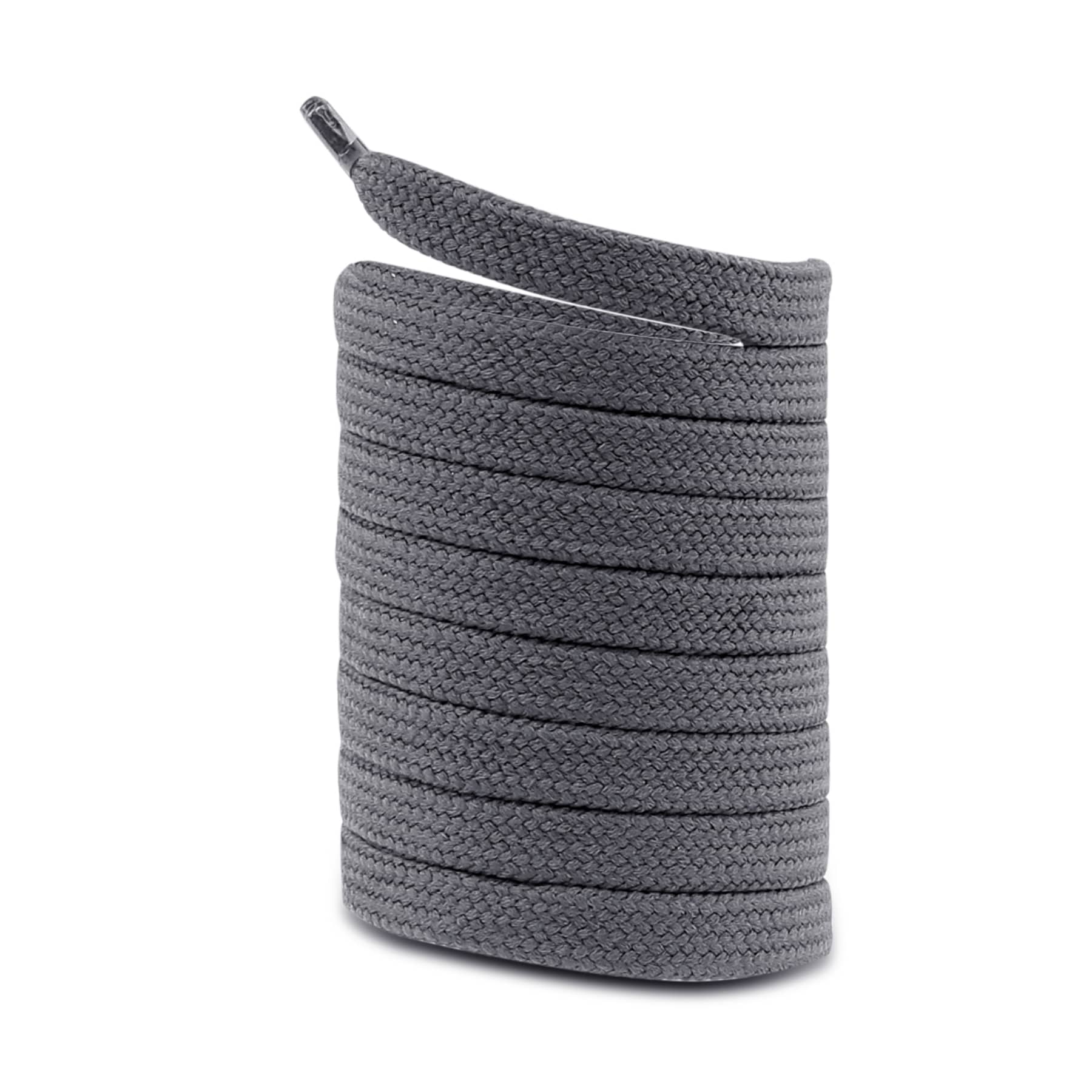 Bacca Bucci Sneaker Shoe Laces | Flat | Black- Navy Blue - Image 9