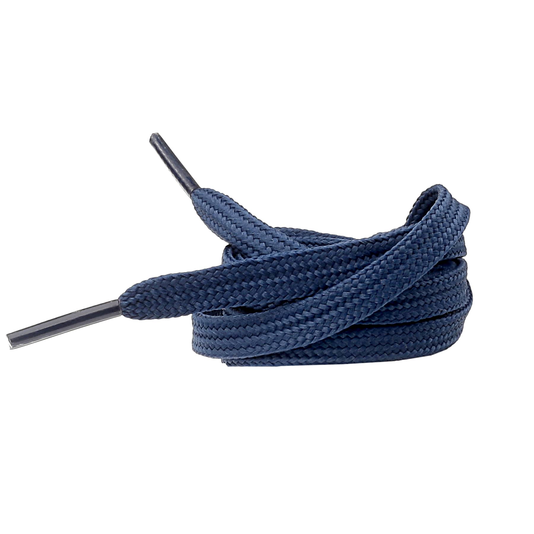 Bacca Bucci Sneaker Shoe Laces | Flat | Black-Sky Blue - Image 34