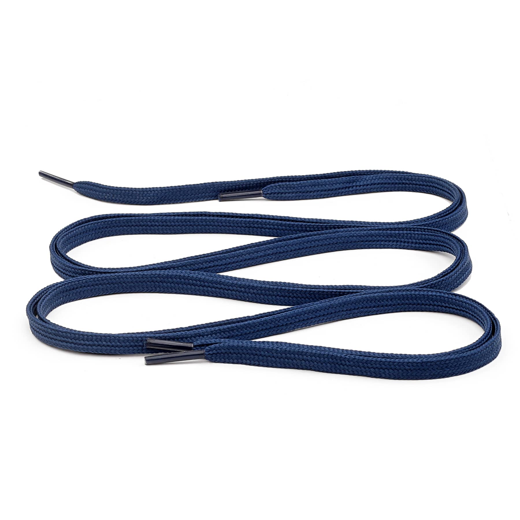 Bacca Bucci Sneaker Shoe Laces | Flat | Black-White - Image 48