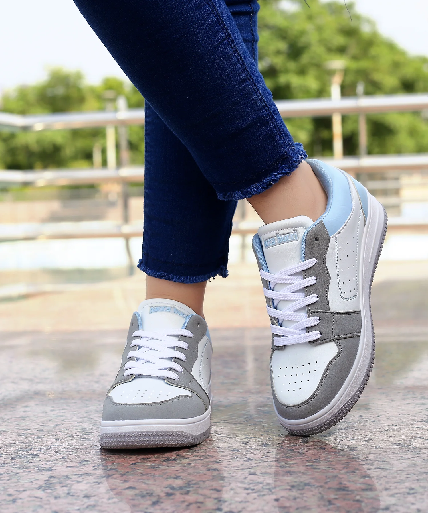 Bacca Bucci SOPHIA Low-top Flat Sole Sneakers For Women - Image 13