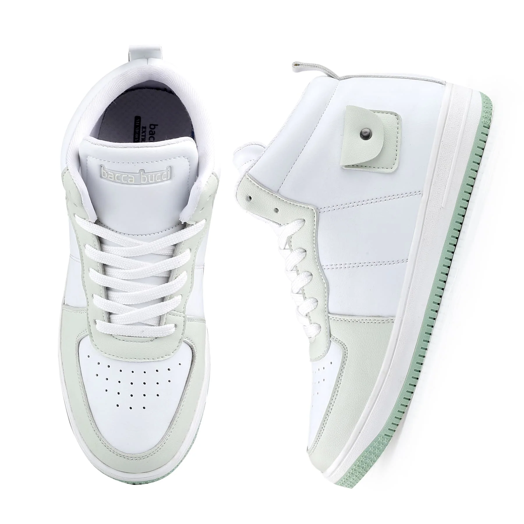 Bacca Bucci STELLAR Mid-Top Fashion Women's Sneakers - Image 14