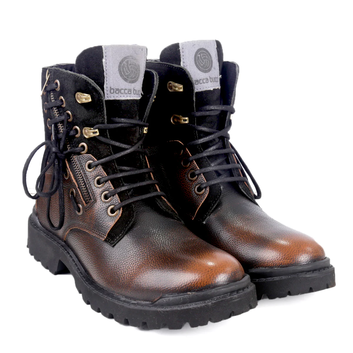 Bacca Bucci Combat Boots - Image 11