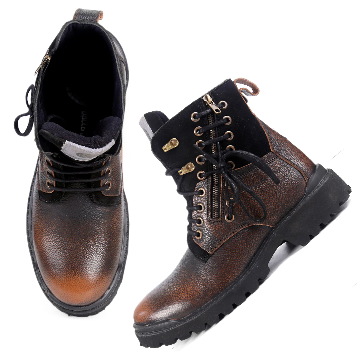 Bacca Bucci Combat Boots - Image 13
