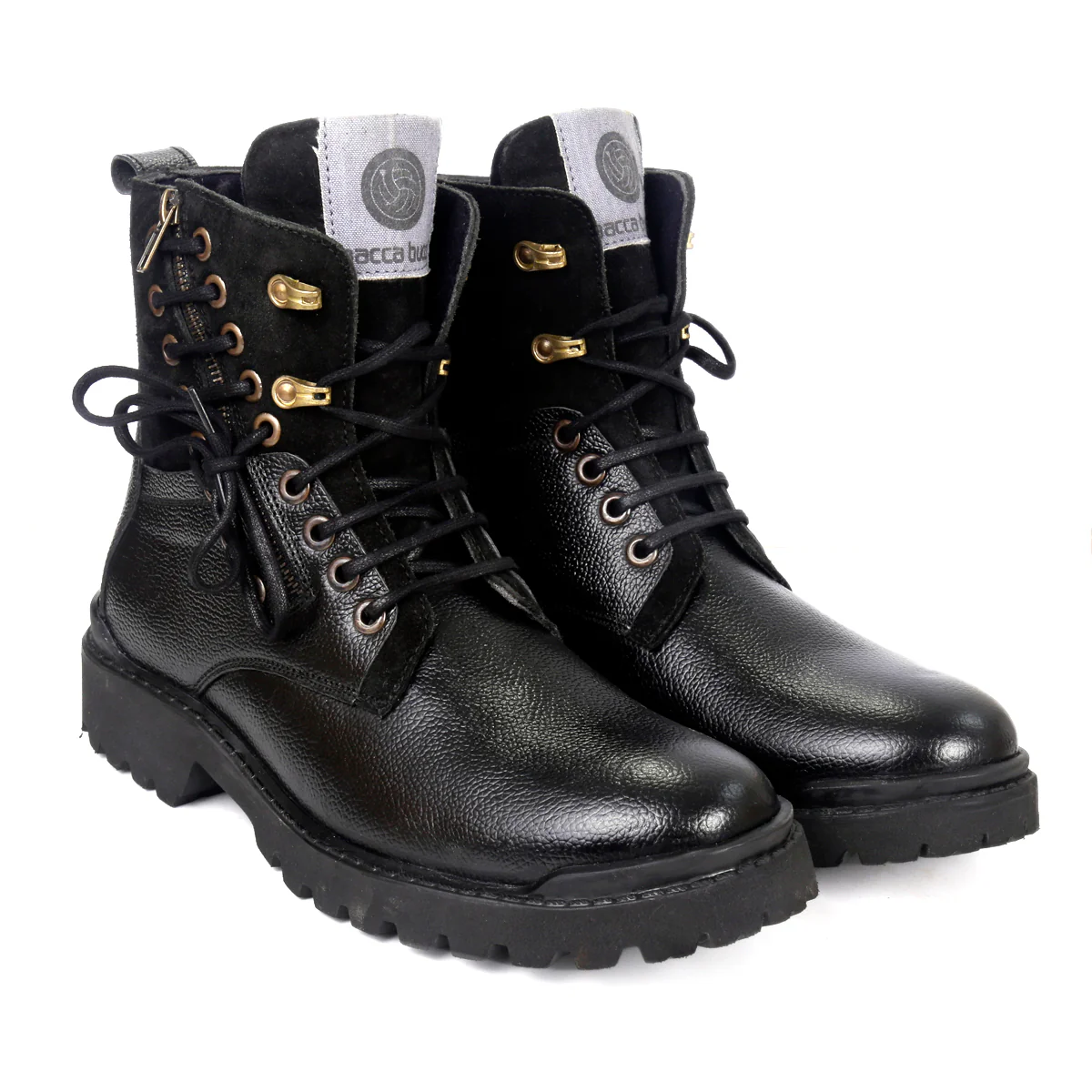 Bacca Bucci Combat Boots - Image 5
