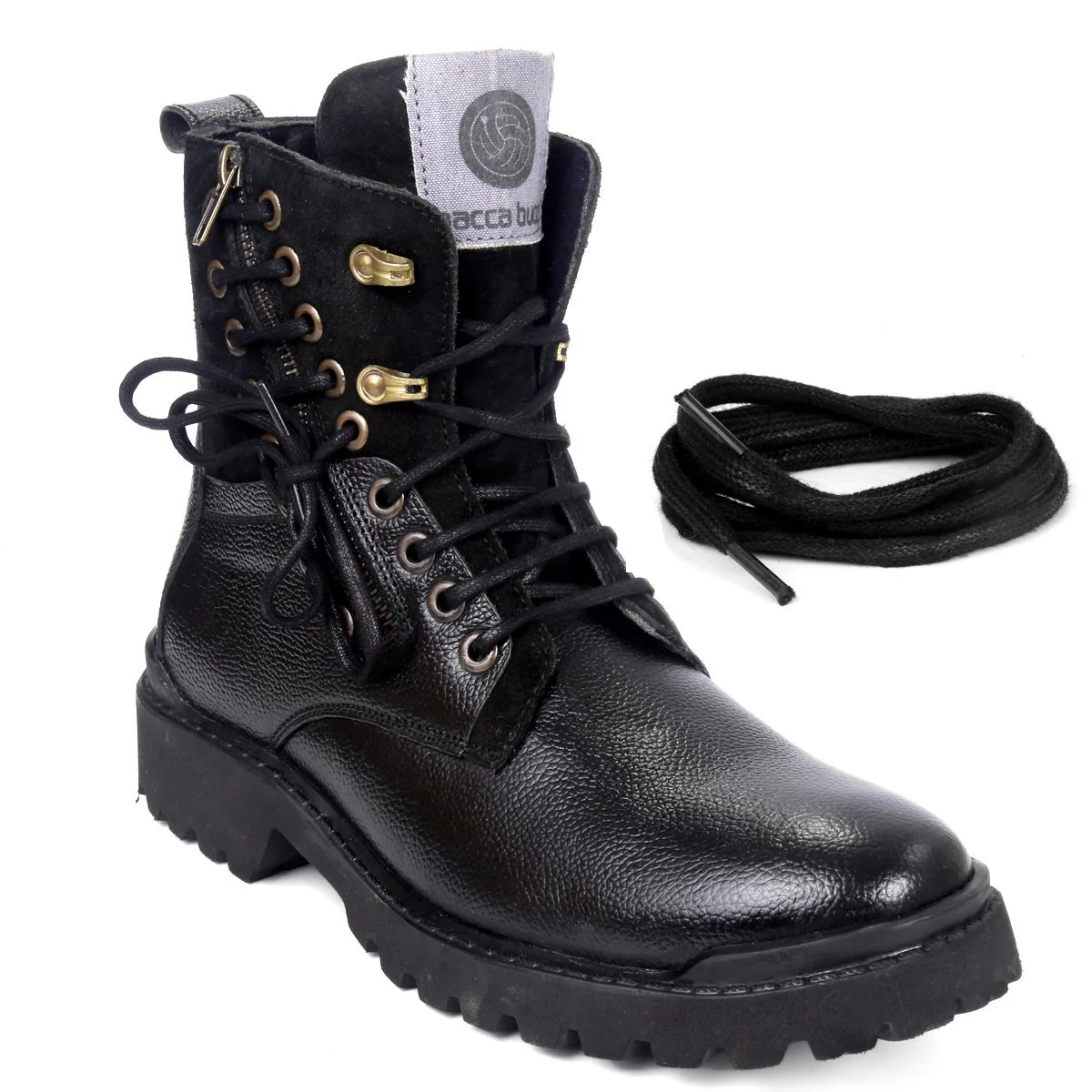 Bacca Bucci Combat Boots - Image 7