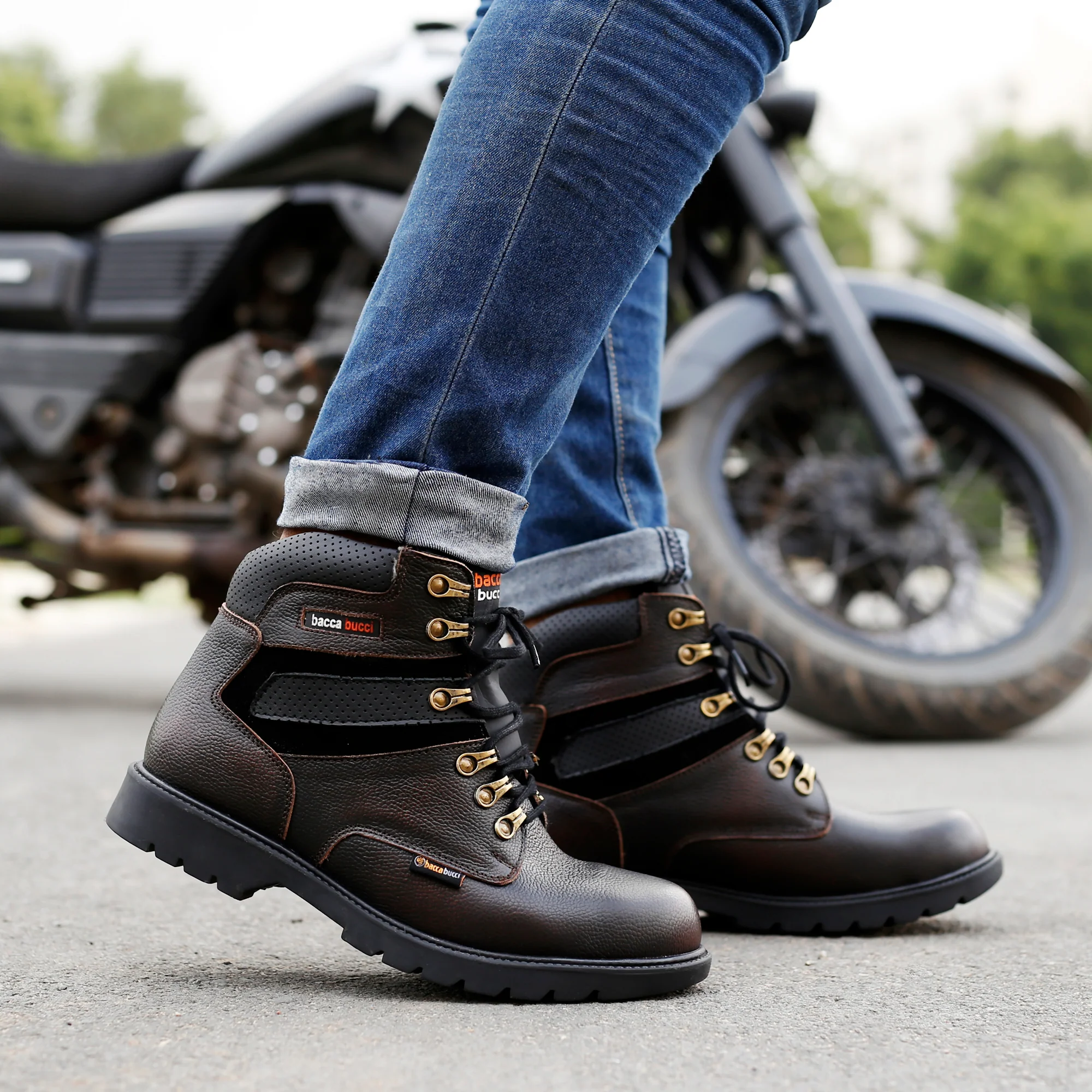 Bacca Bucci Steel Toe Boots - Image 9