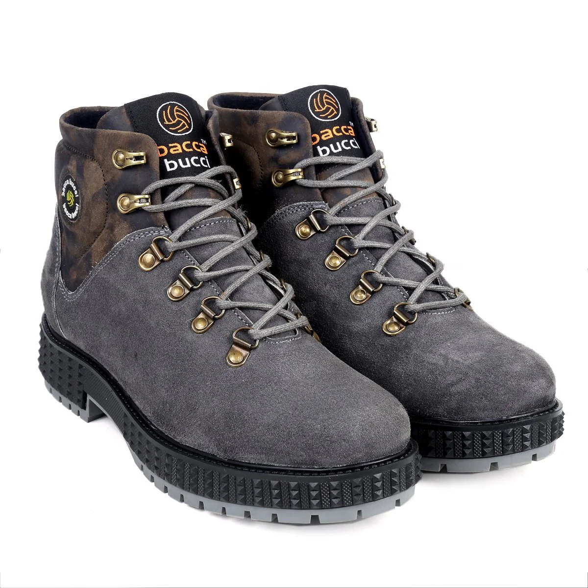 Bacca Bucci Men's URBAN Suede Leather Boots | Tactical Leather Boots for Motorcycle & Military - Image 5