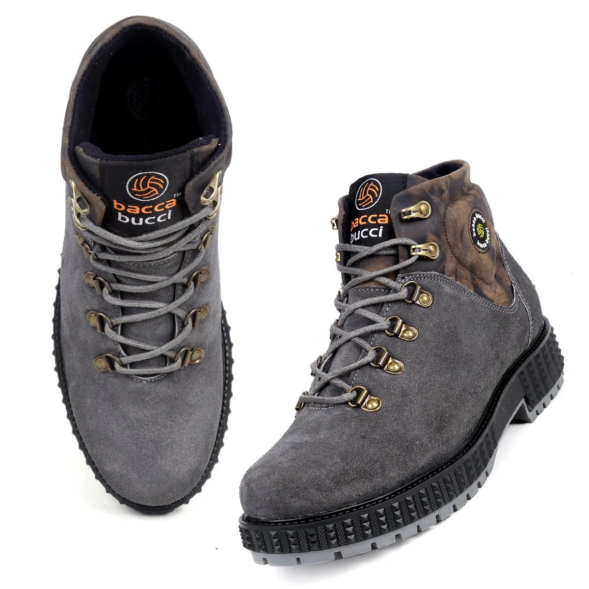 Bacca Bucci Men's URBAN Suede Leather Boots | Tactical Leather Boots for Motorcycle & Military - Image 8